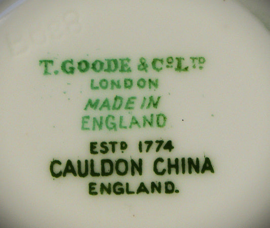 Cauldon Demitasse Coffee Cups & Saucers – T. Goode & Co. London, c. 1900