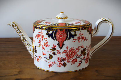 Antique Royal Crown Derby Imari Teapot - Dated: 1895 - Made in England